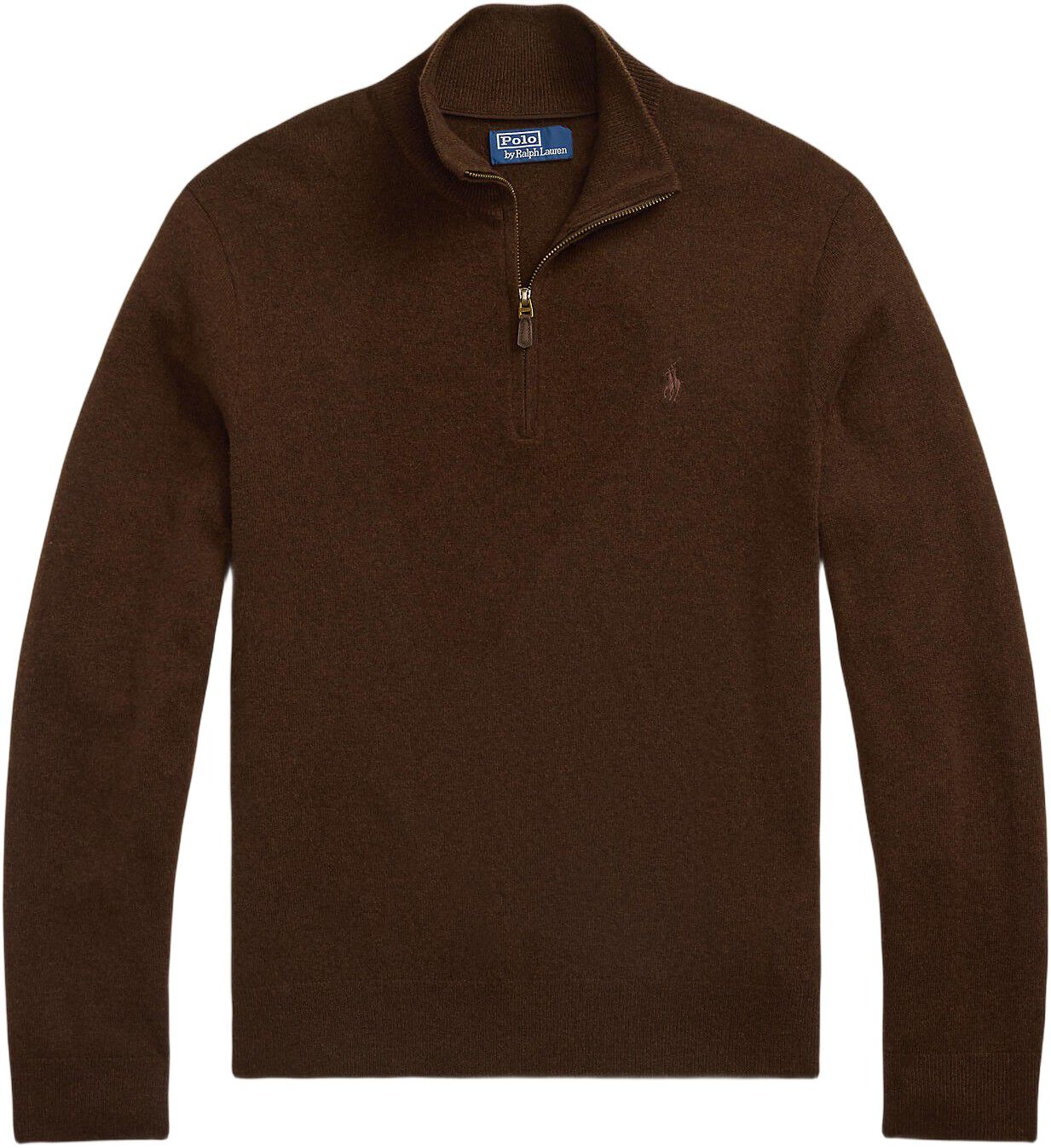 Wool Quarter-Zip Sweater