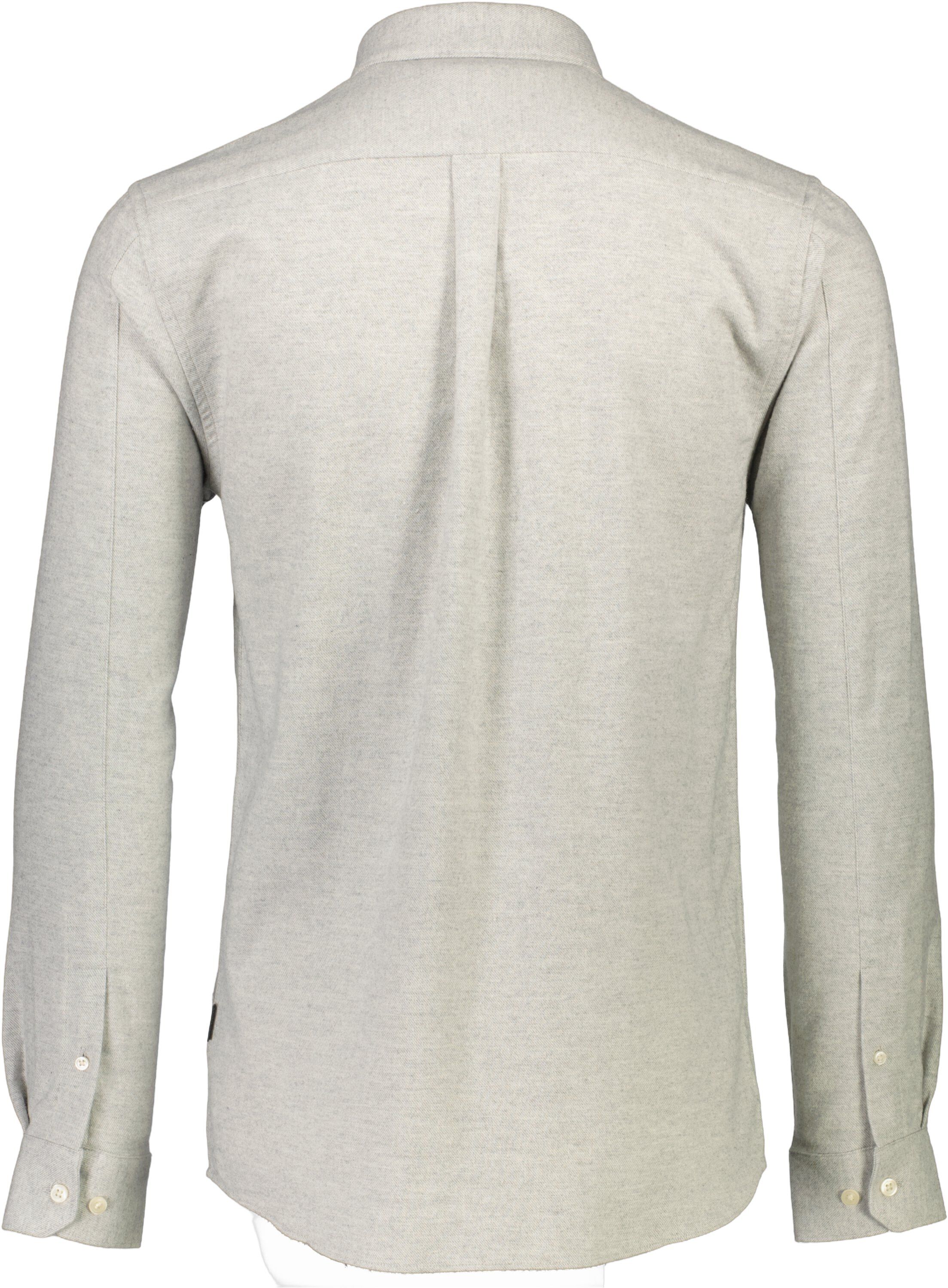 Brushed twill shirt L/S
