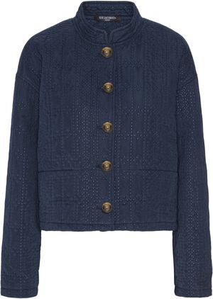 Laser Dotted Quilt Jacket