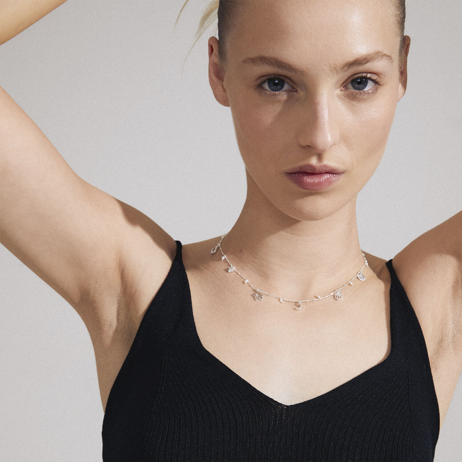 PRUCENCE recycled necklace silver-plated