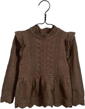 ALILLY PEPLUM PULLOVER