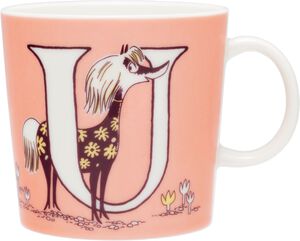 Moomin Arabia 40cl krus ABC: U