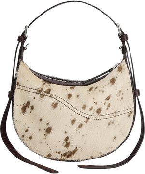 Silea Mandorla/Walnut Printed Mini Cow/Vacchetta