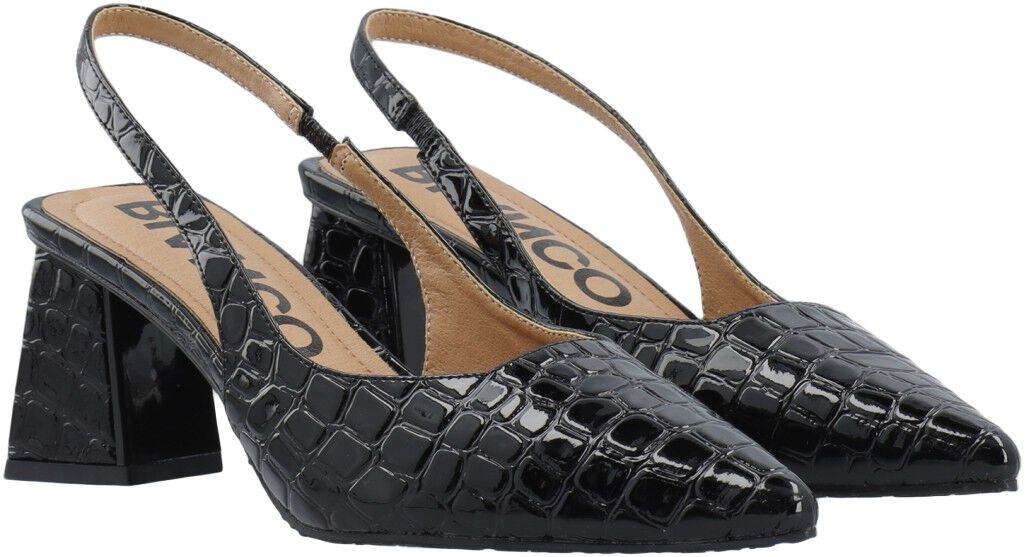BIAMARALYN Slingback Croco Patent