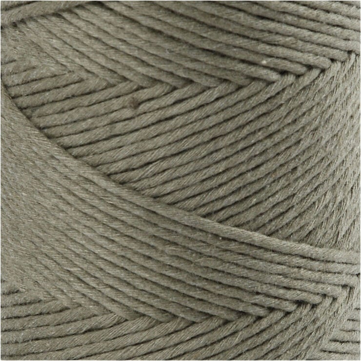 Macramé snor, L: 198 m, diam. 2 mm.