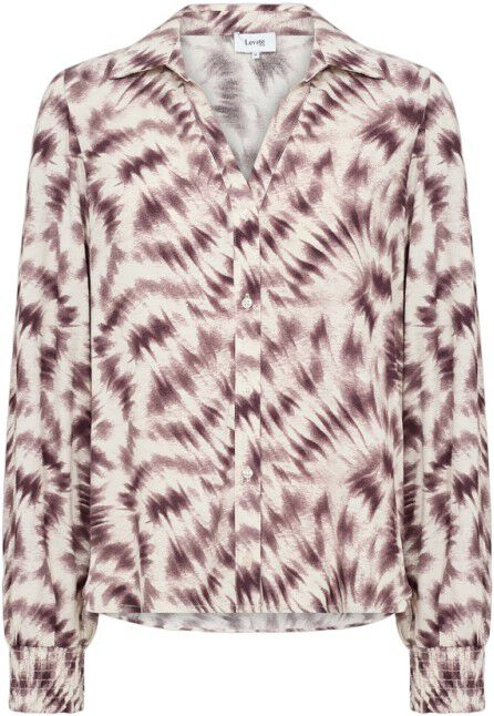 LR-NERISSA 1 Bluse Bordeaux