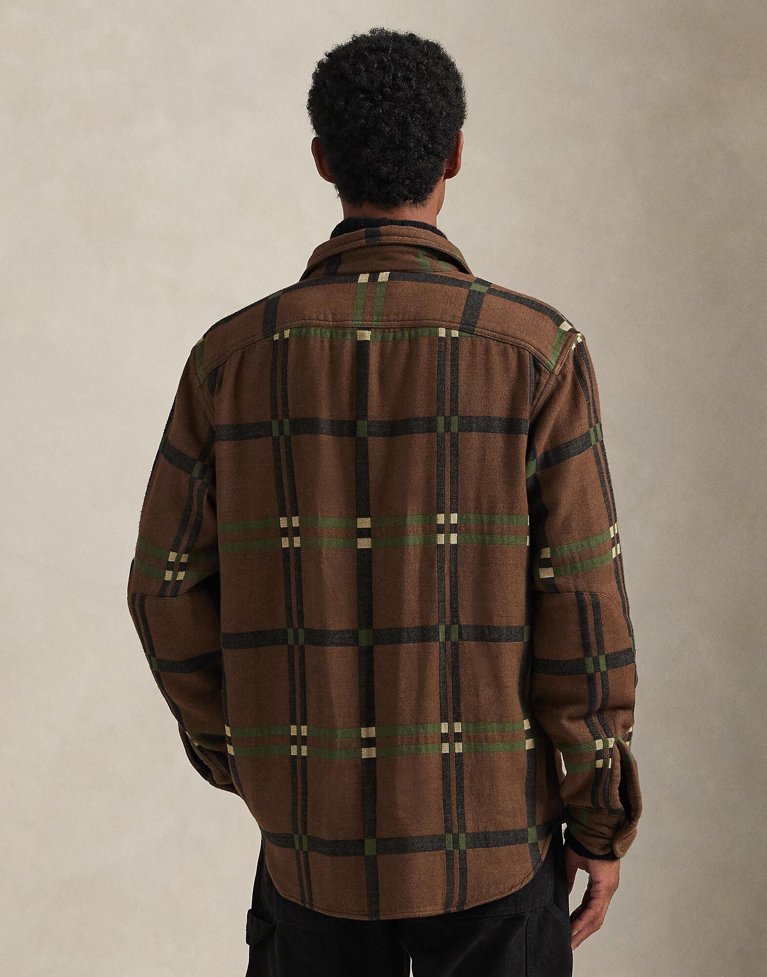 Classic Fit Flannel Utility Shirt