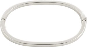 ALAIA bangle silver-plated