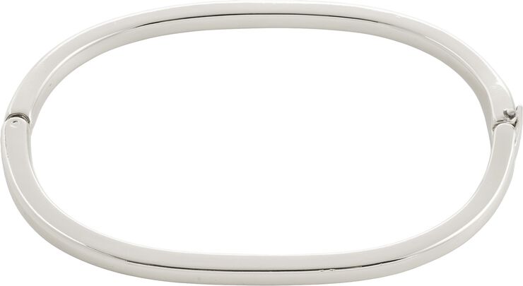 ALAIA bangle silver-plated