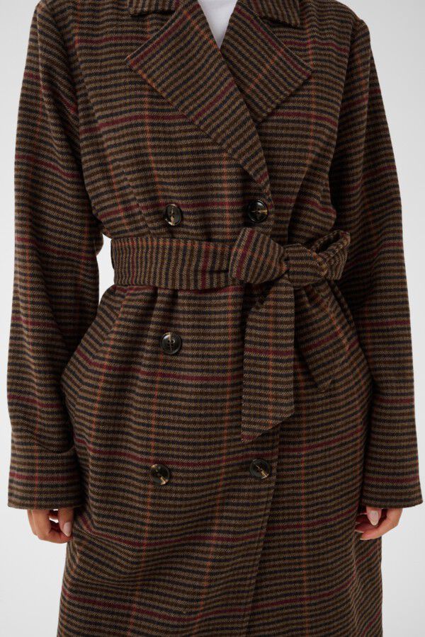 KAfanni Checked Coat