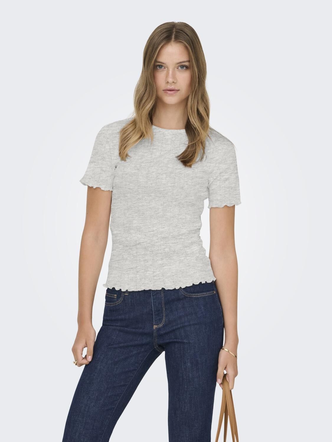 ONLTENNA LIFE O-NECK S/S TOP JRS NO