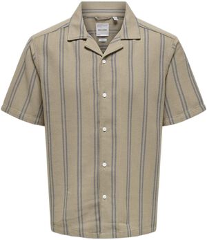 ONSTREV LIFE REG STRIPE SS SHIRT NO