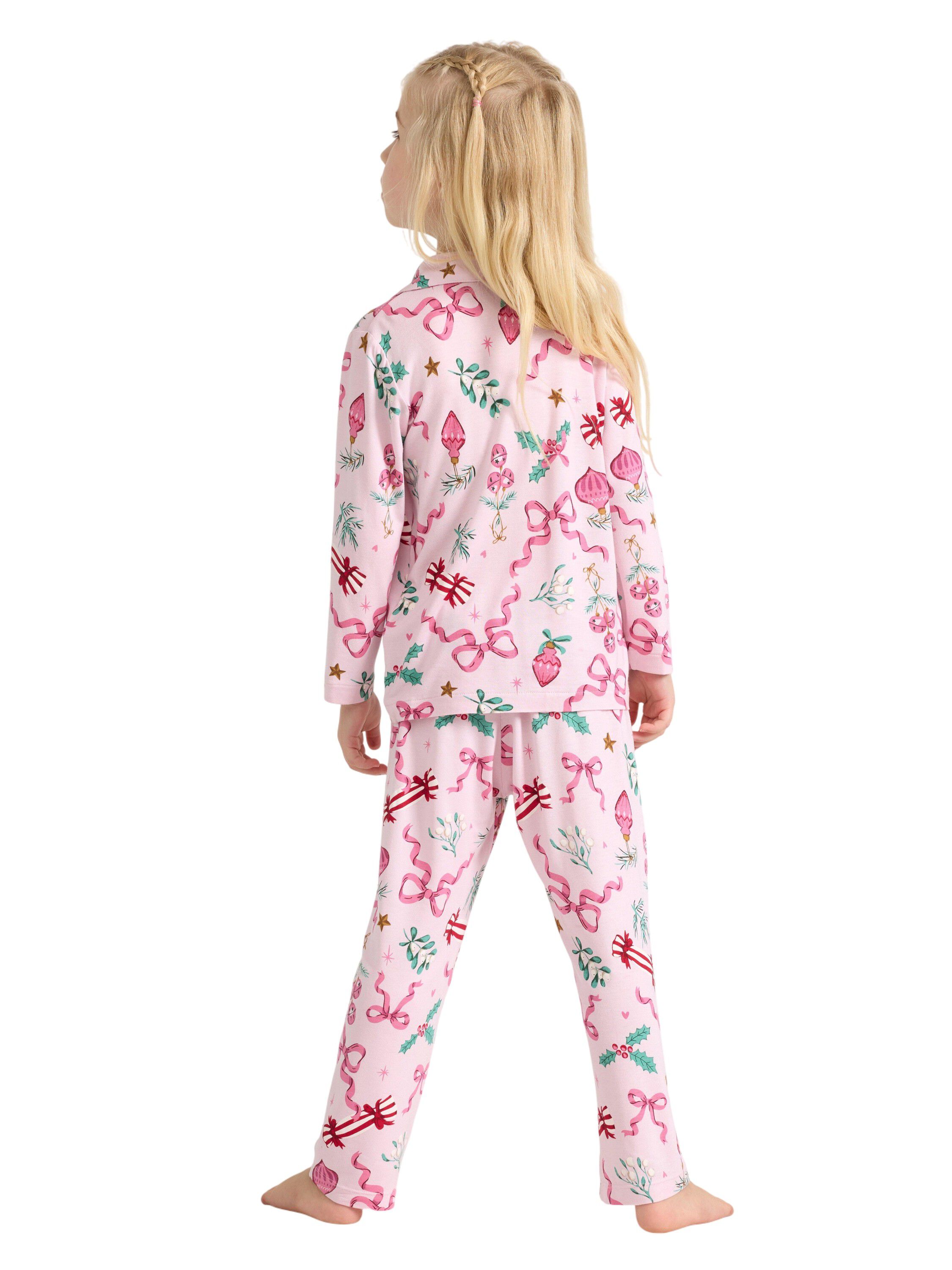 Soft pyjama set with a shirt and ma