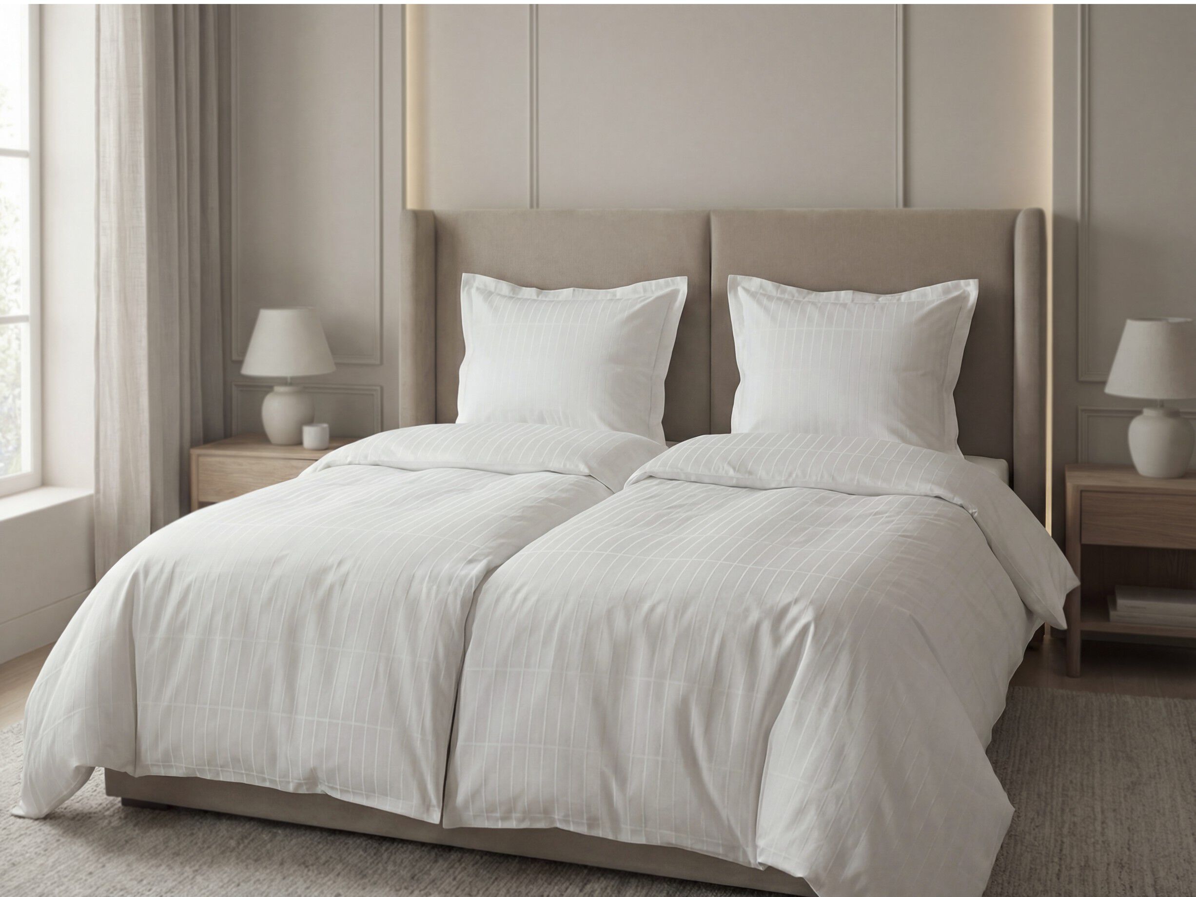 Senget&oslash;j 140x200 Essence  Suite One Optisk hvid