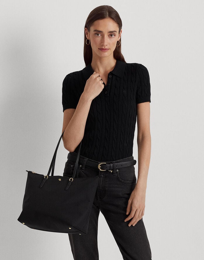 Nylon Medium Keaton Tote Bag