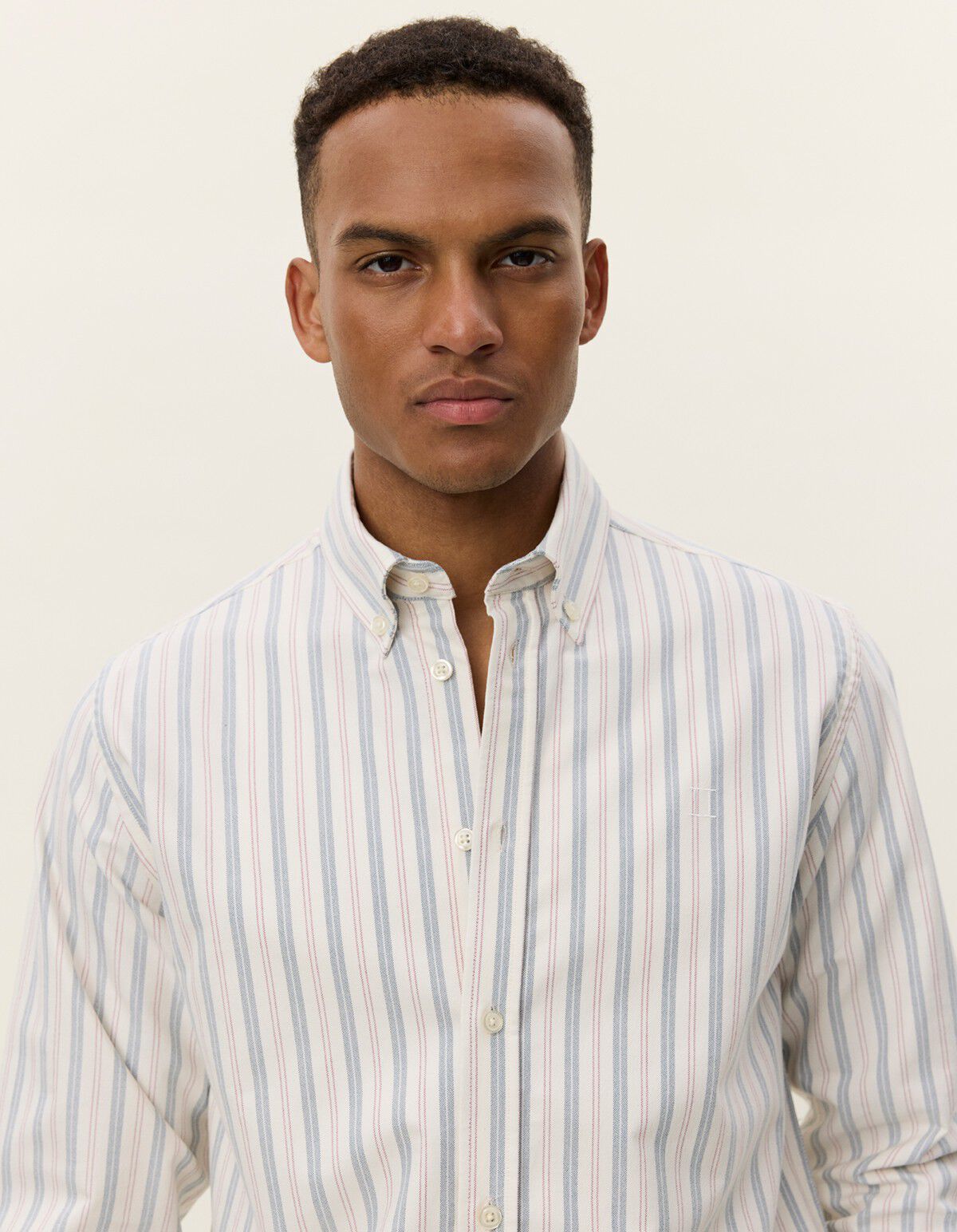Konrad Striped Oxford Shirt