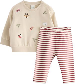 2-delt sett med genser og leggings,