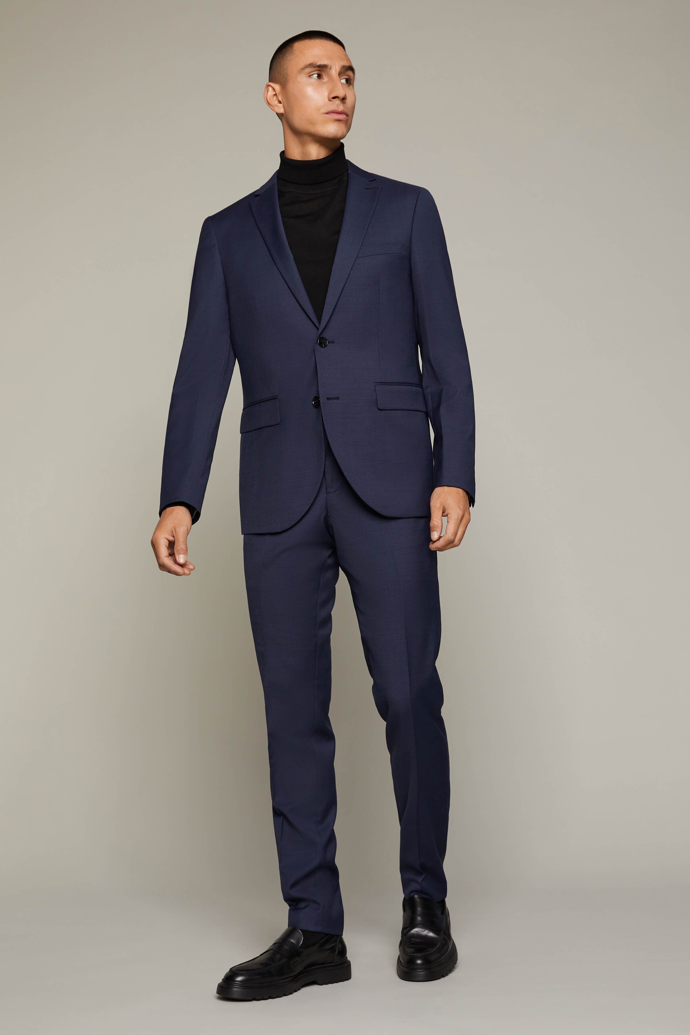 MAGeorge F Dust Blue Suit