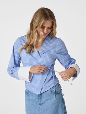 Salvia Stripe Shirt