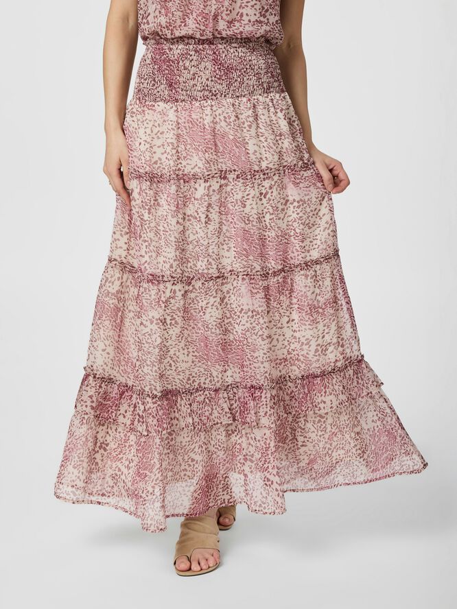 Todo Blur Graphic Skirt