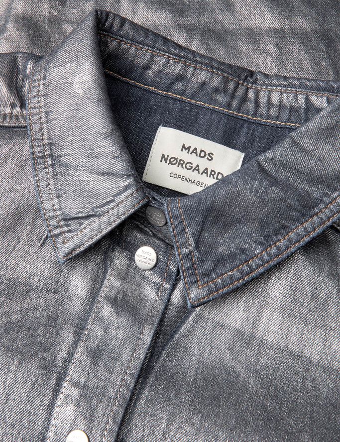 Metallic Denim Calva Shirt