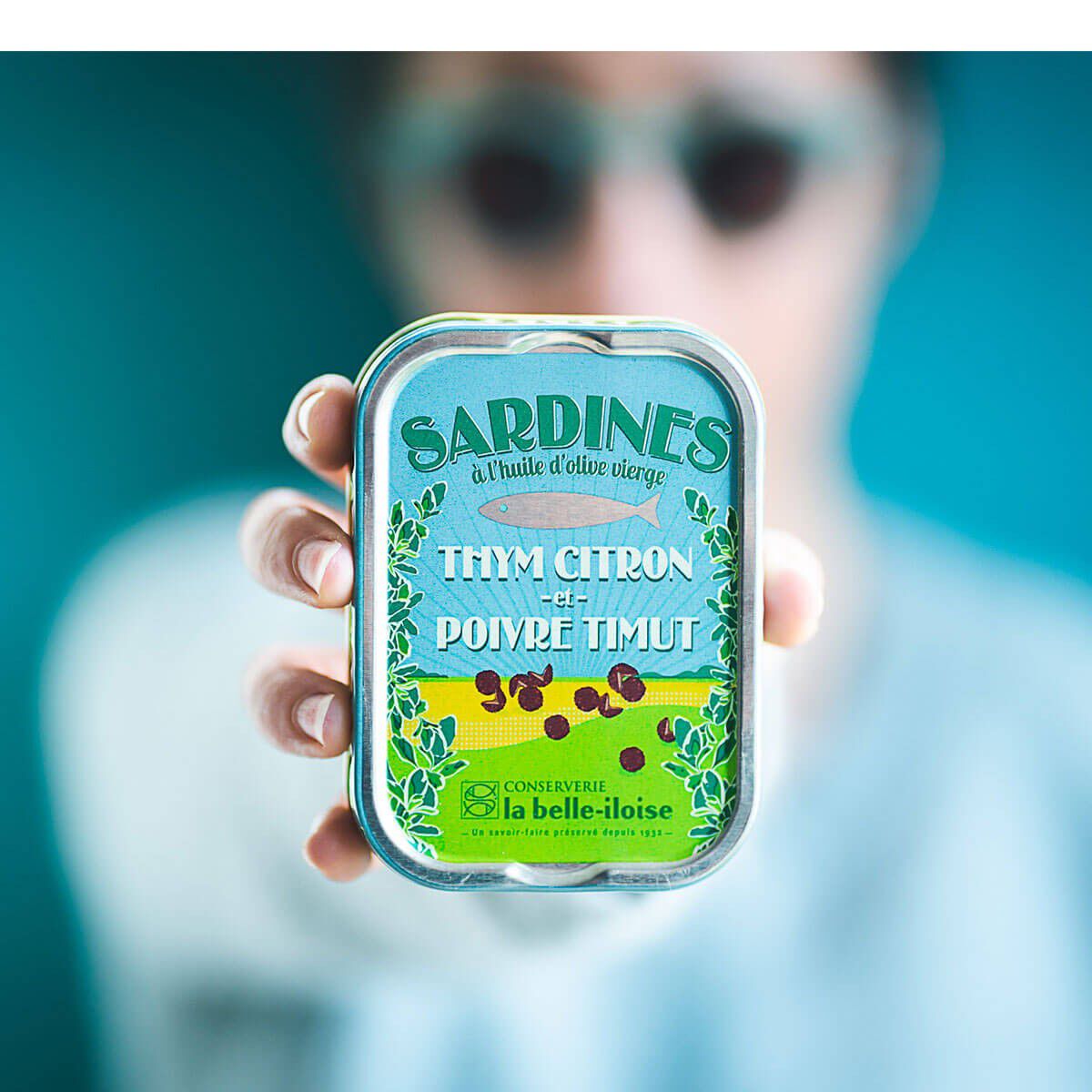 Sardiner med Citrontimian og Timut-peber