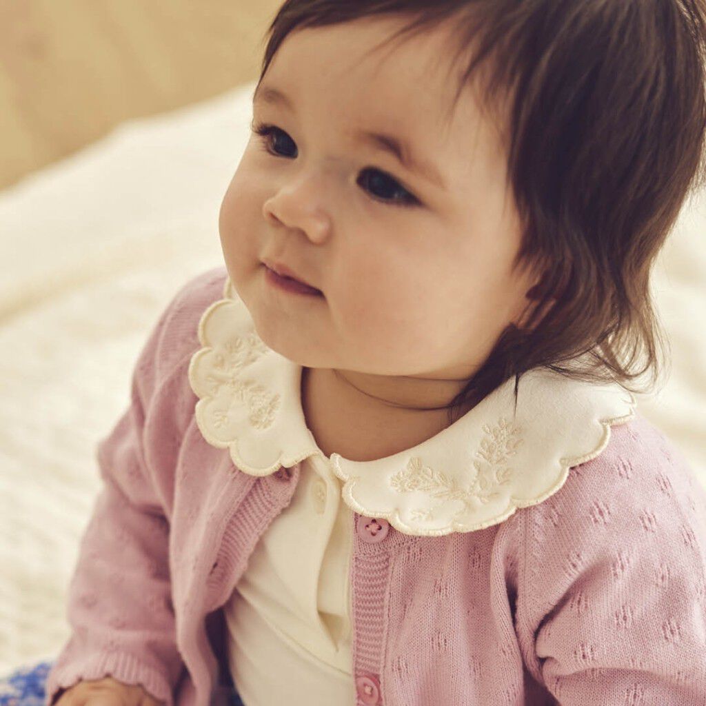Cozy me collar puff s/s body