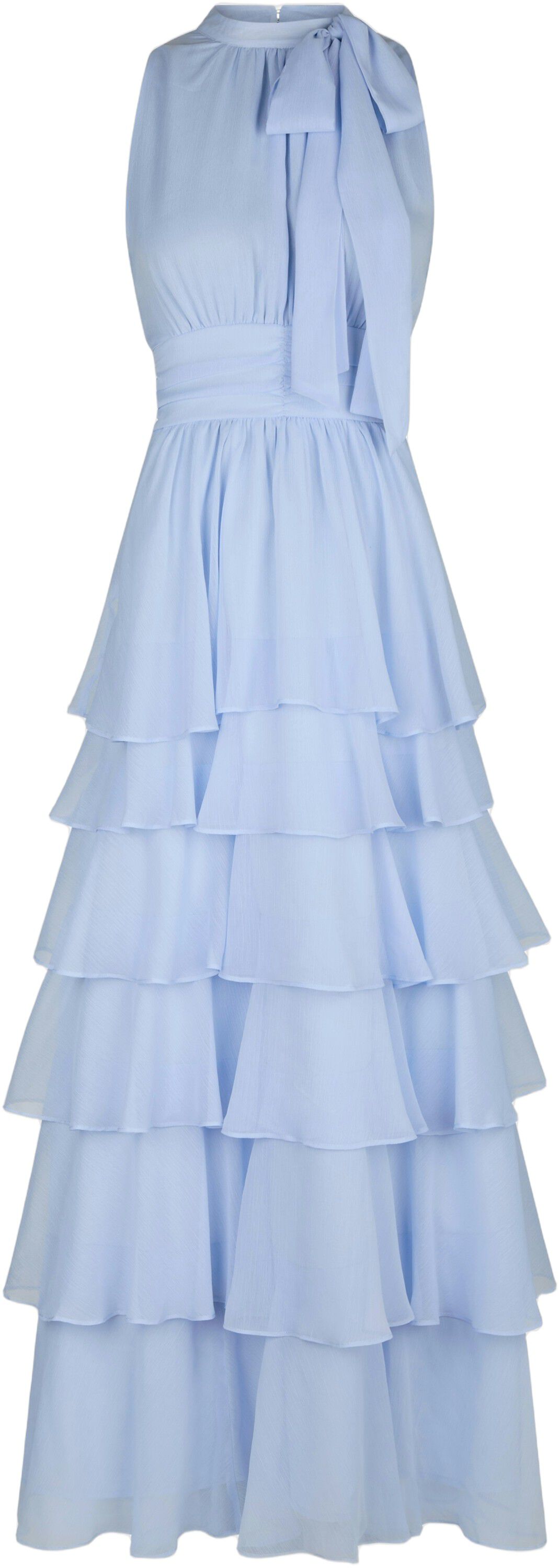 Marli Solid Chiffon Dress