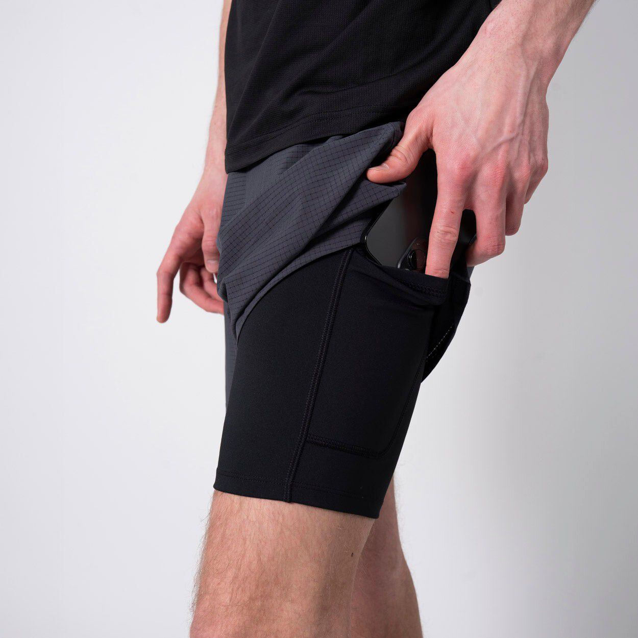 Glu-Tech 2 In 1 L&oslash;beshorts