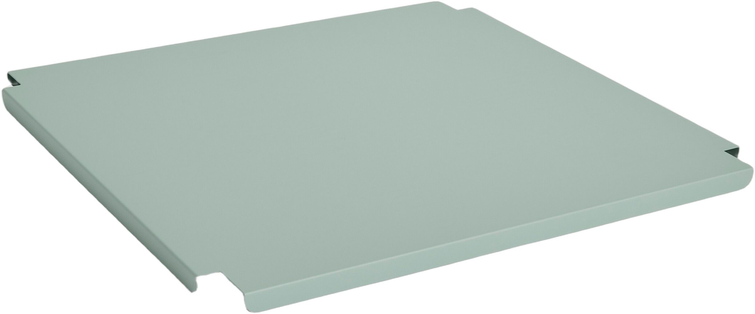 HAY Colour Crate Lid Metal-Large Square-Sage green