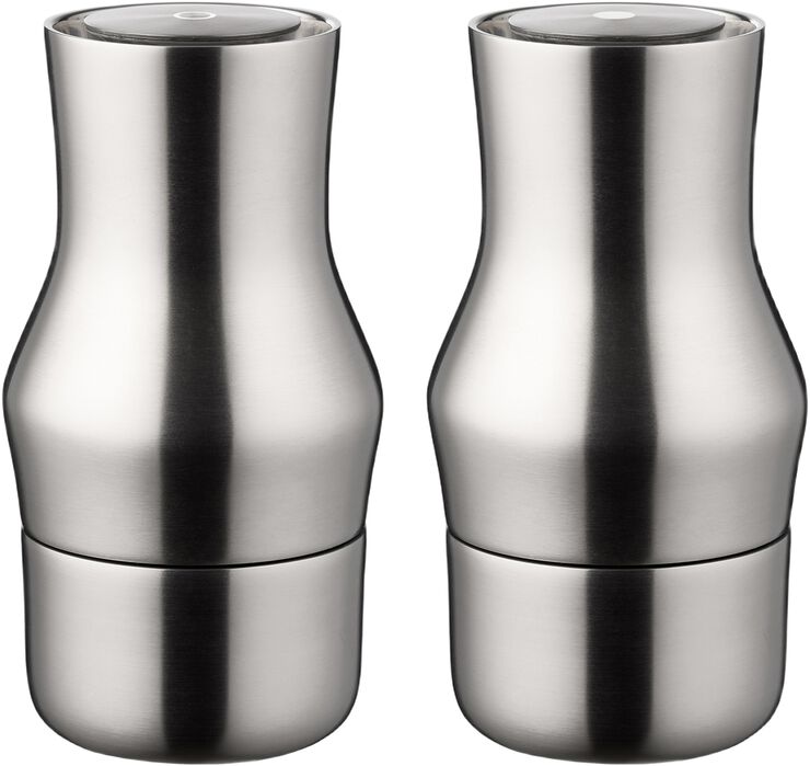 Salt- og peberkværnsæt Dorotea 14 cm Mat stål