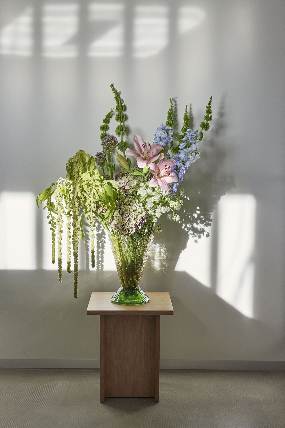 Abyss Vase M&oslash;rkegr&oslash;n/Brun