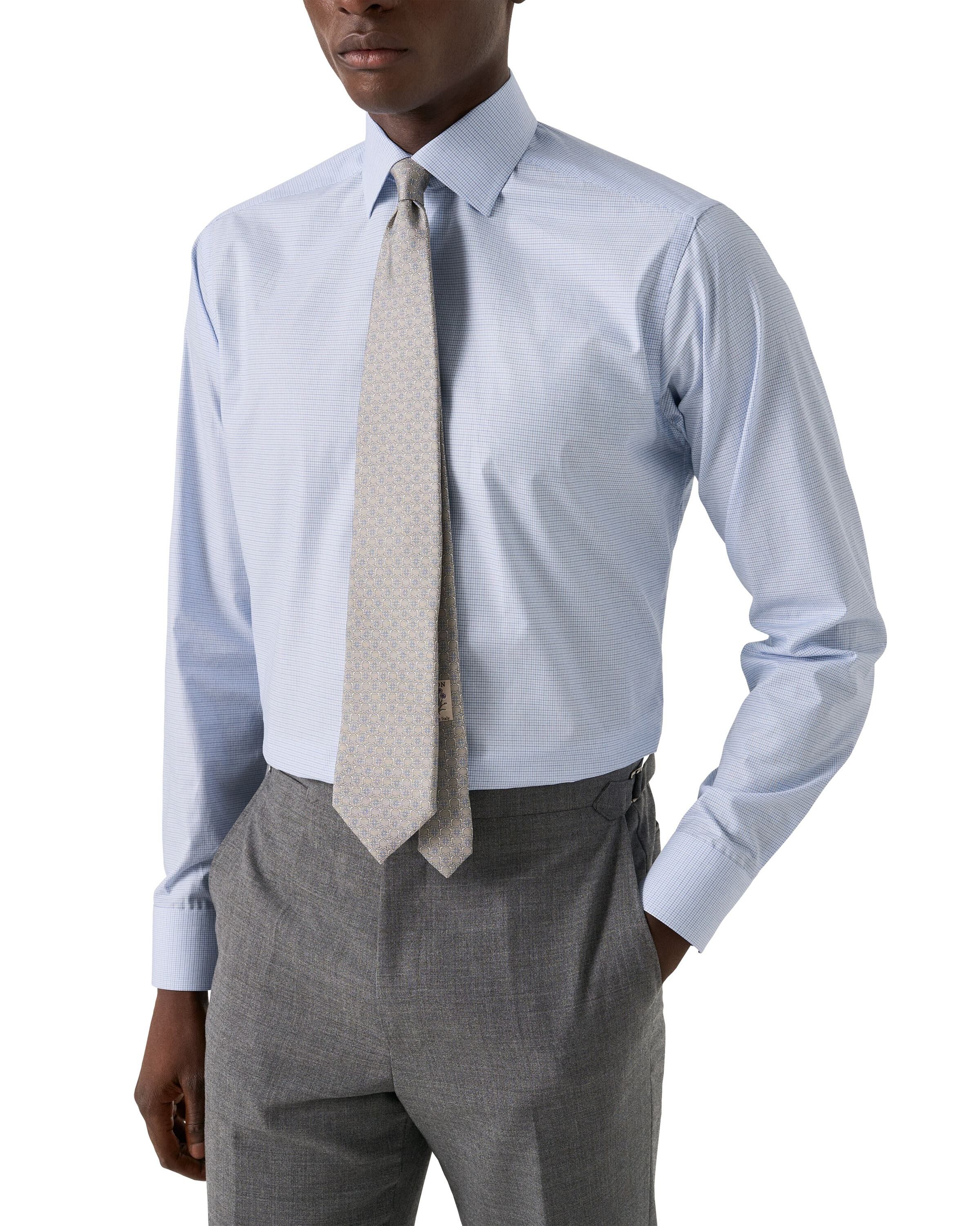 Contemporary Fit Check Twill Shirt