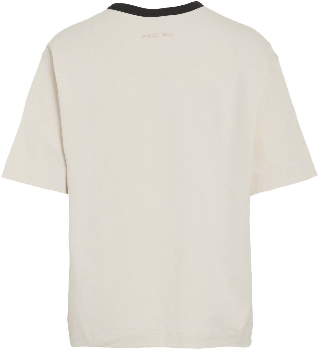 ROUNAOMI 2/4 O-NECK OVERSIZED TEE