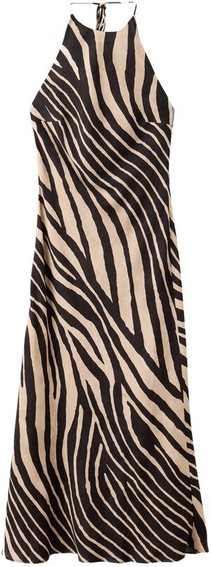 Long printed dress