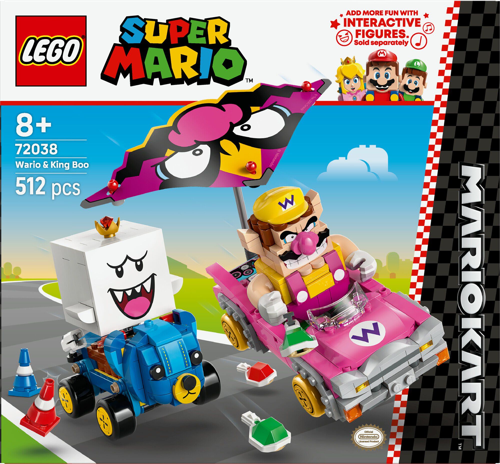 Mario Kart - Wario og King Boo 72038