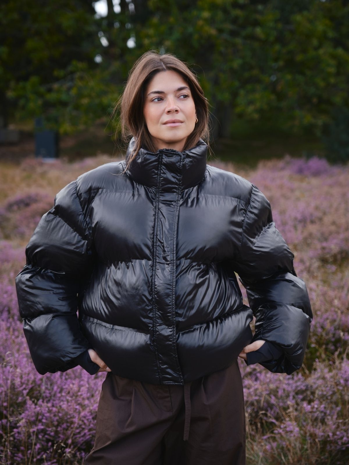 Rhea Shiny Puffer Jacket