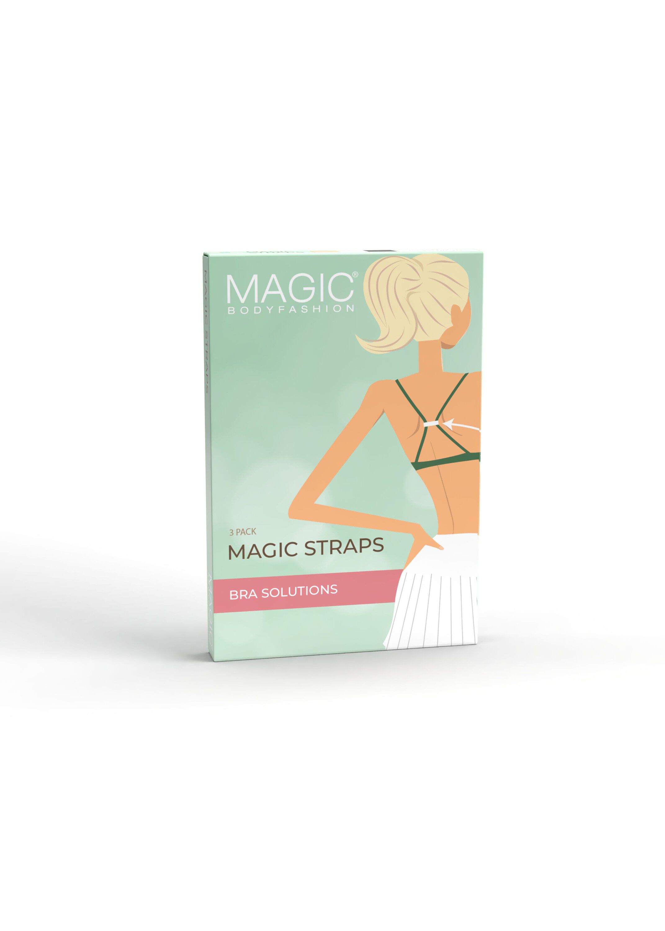 Magic Straps - white-black-skin - one size