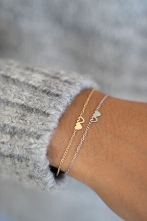 Bracelet besties 2 hearts