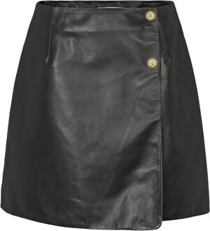 1034PBOKomi leather skirt