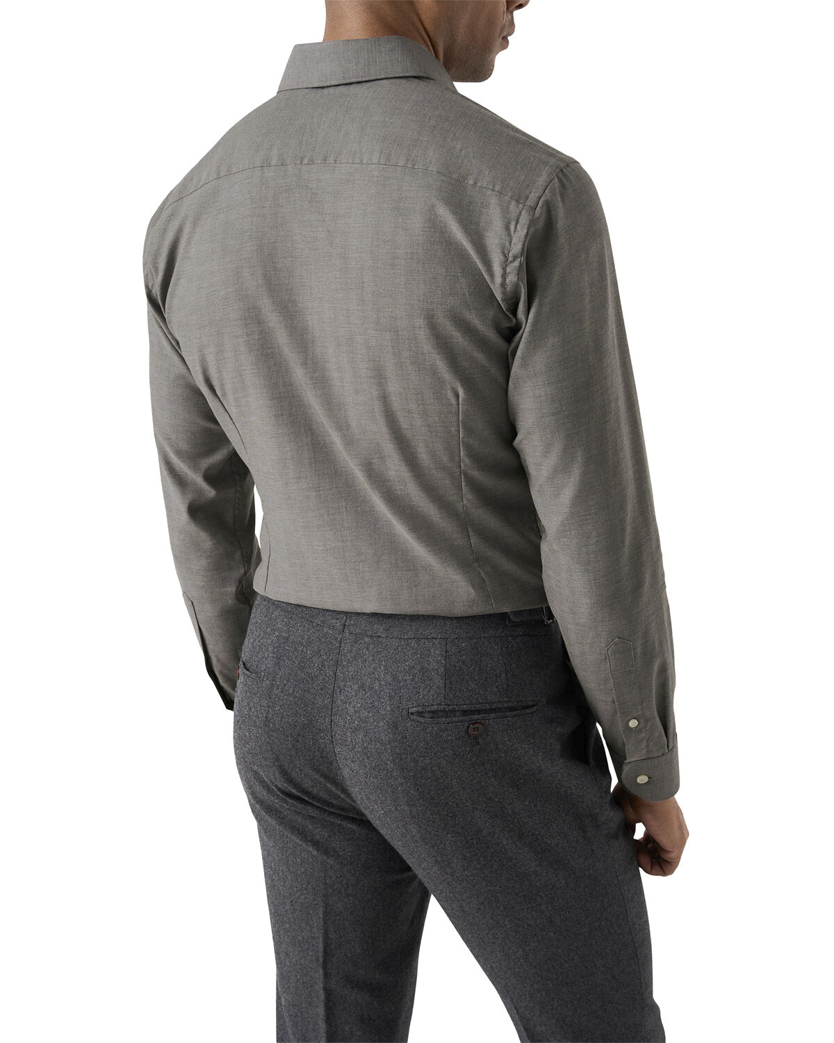 HERRINGBONE WRINKLE FREE FLANNEL SH