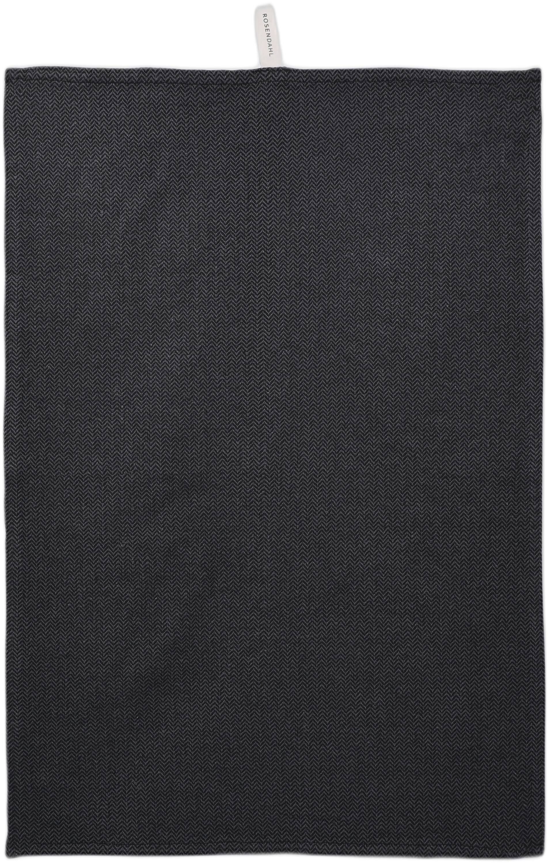 Rosendahl Textiles Garn Viskestykke 50x70 cm m&oslash;rk gr&aring;