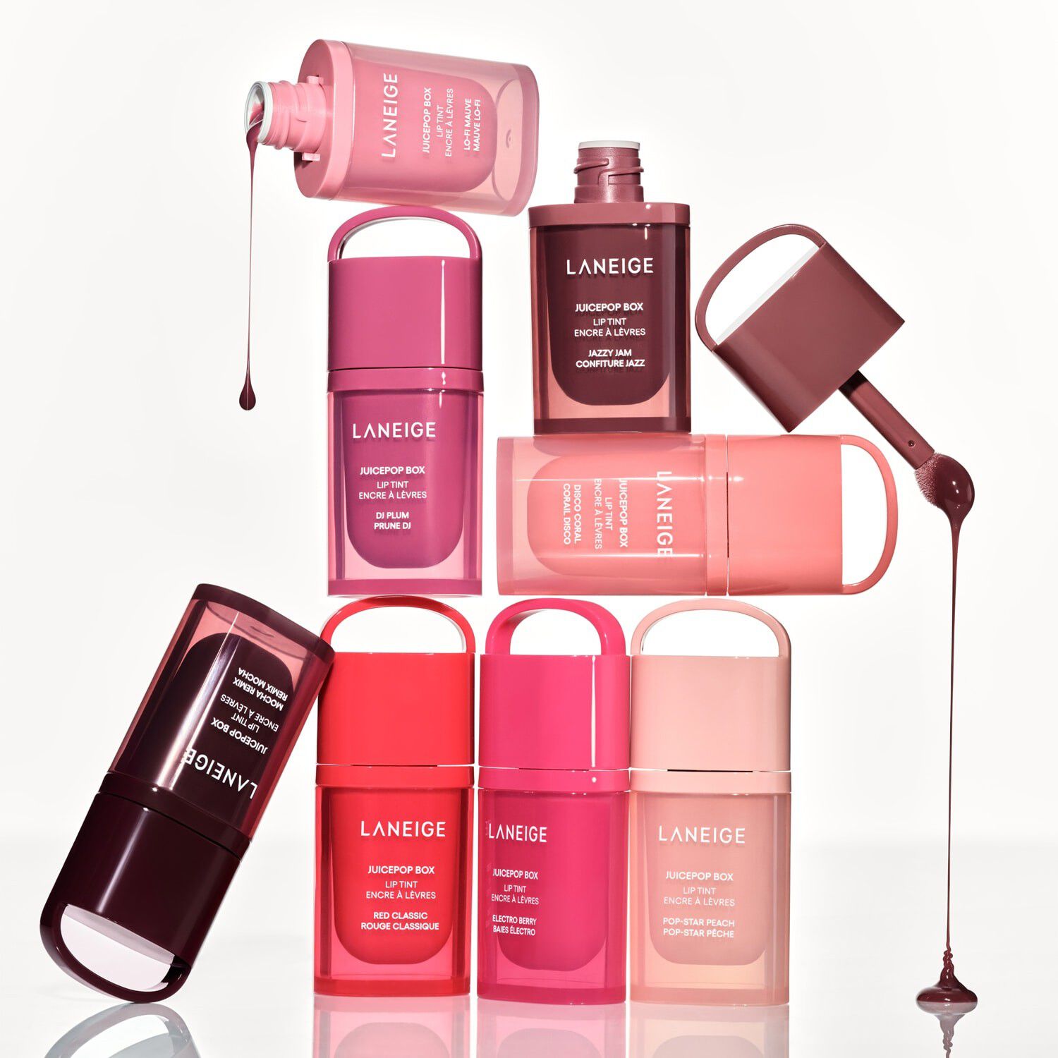 Oplev JuicePop Box, det fugtgivende l&aelig;bebl&aelig;k, der f&aring;s i flere farveton