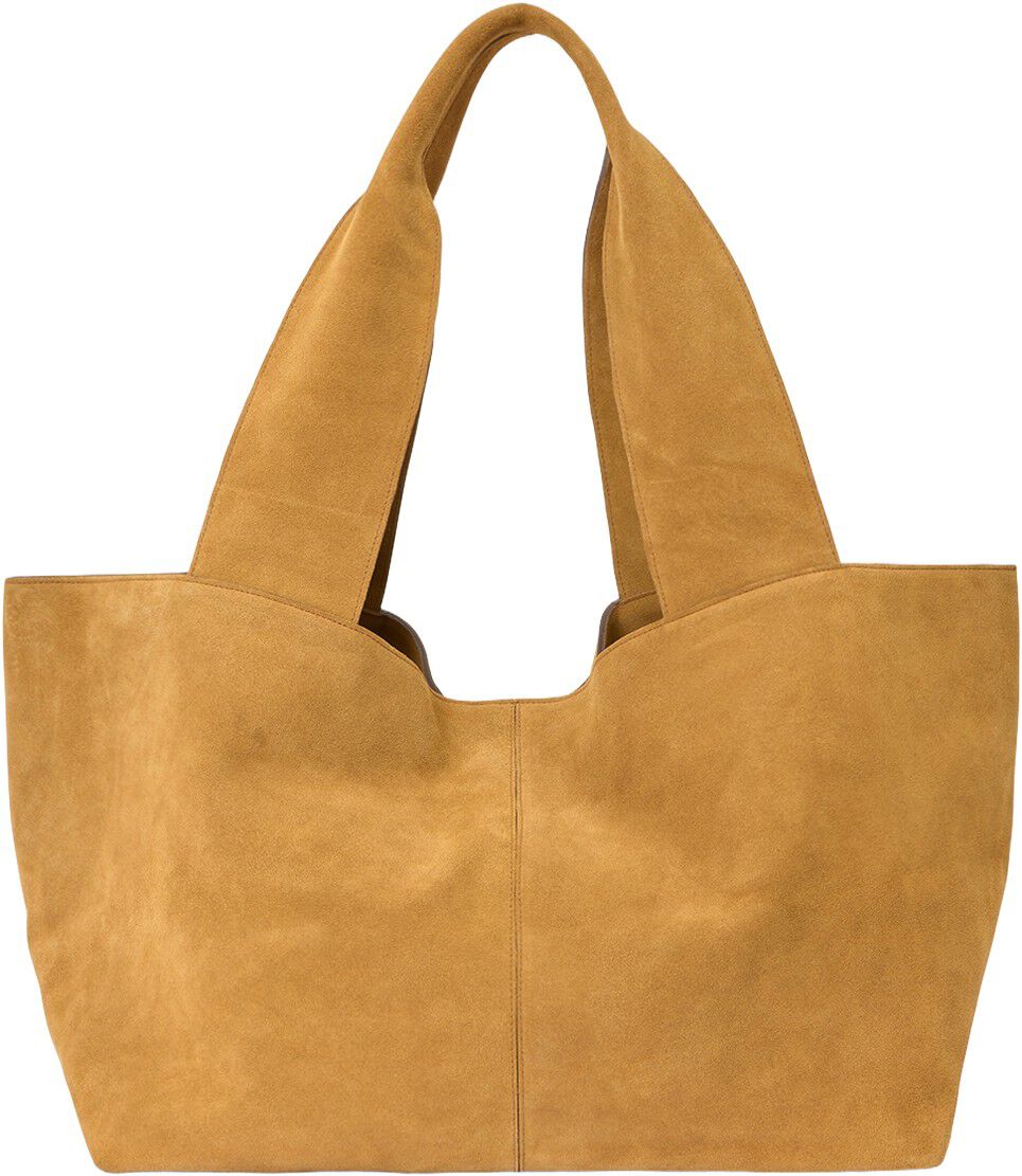 Heavy suede large bag - Semira