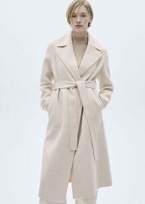 Belt handmade coat