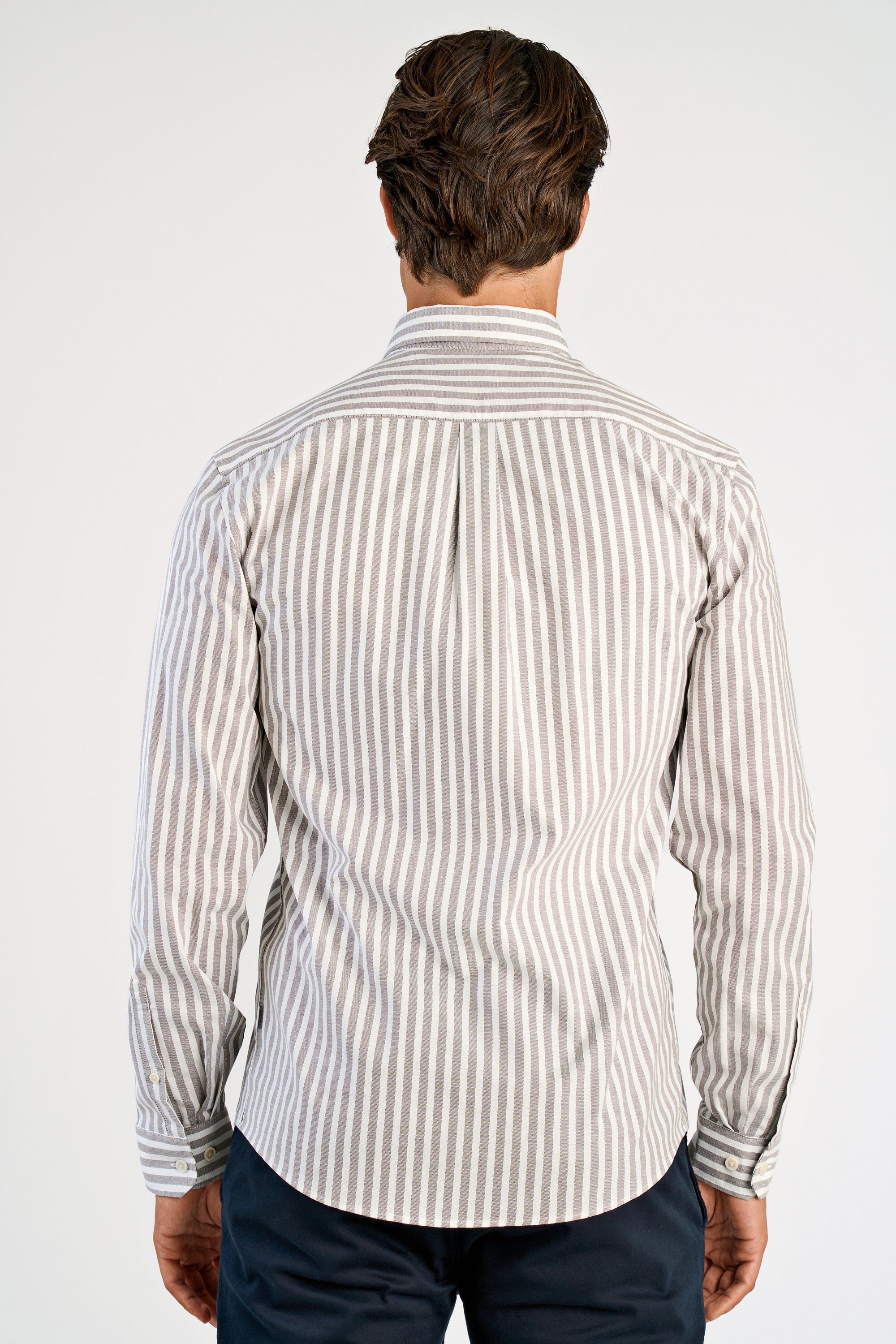 Striped superflex oxford L/S