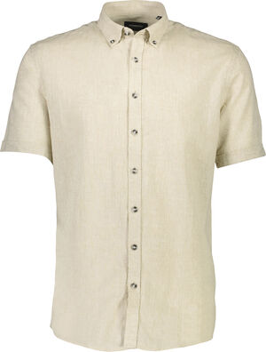 Casual linen blend shirt S/S