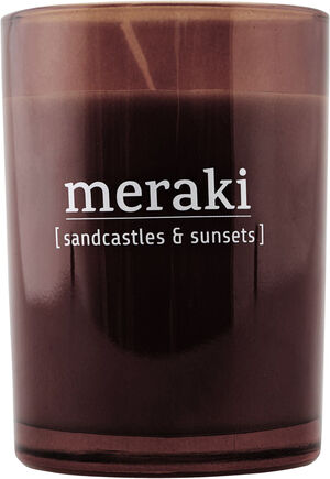 Duftlys, Sandcastles & Sunsets, dia. : 8 cm, h. : 10,5 cm