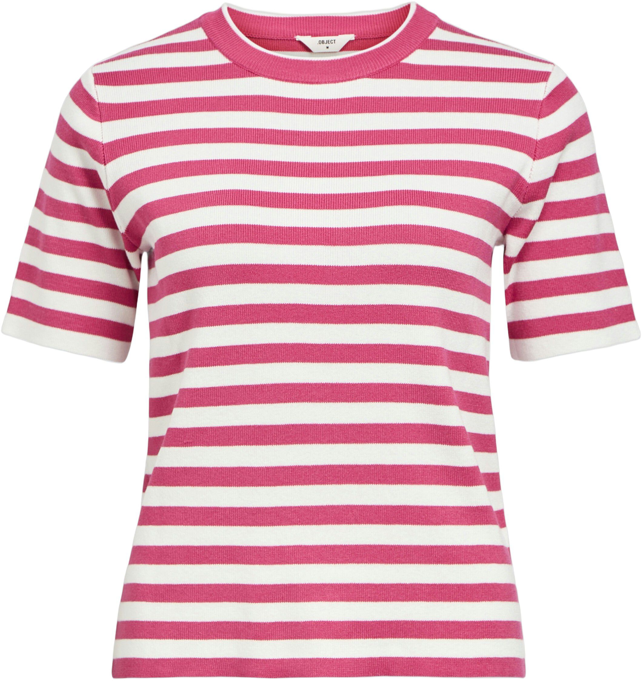 OBJESTER S/S NEW KNIT PULLOVER NOOS