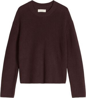 Pullovers, LSL, Round-Neck, Slits